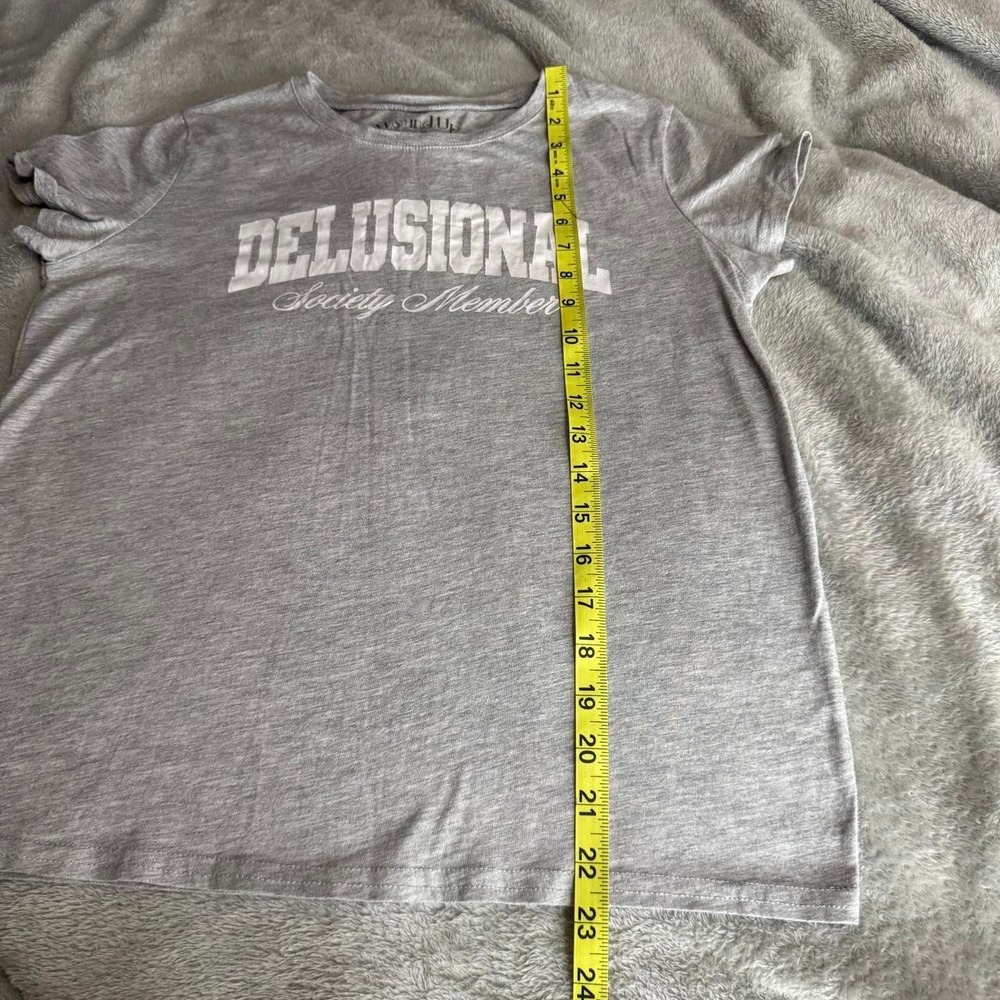 Women's Wound Up T Shirt "Delusional Society Member" Size small - Picture 5 of 6